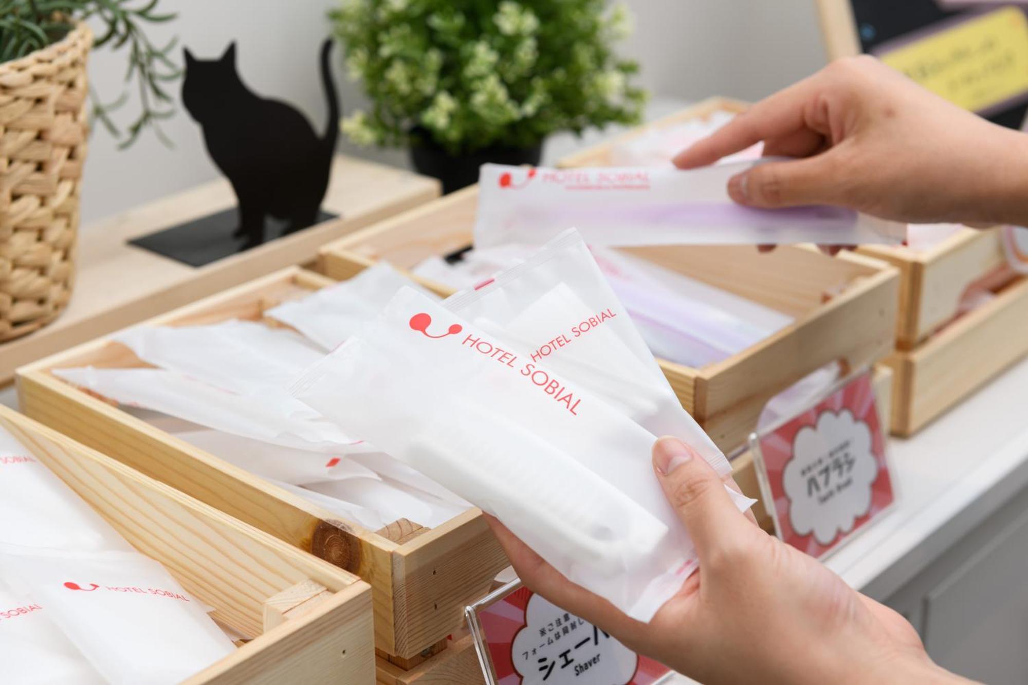Hotel Sobial Namba Daikokucho Ōsaka Eksteriør bilde
